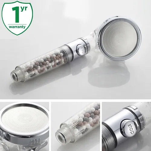 Le filtre de douche au chlore StoneStream élimine le chlore de l'eau de votre douche