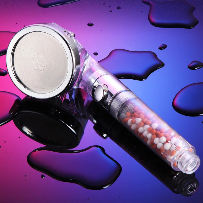 Viral TikTok shower heads including filtered and LED models trending online