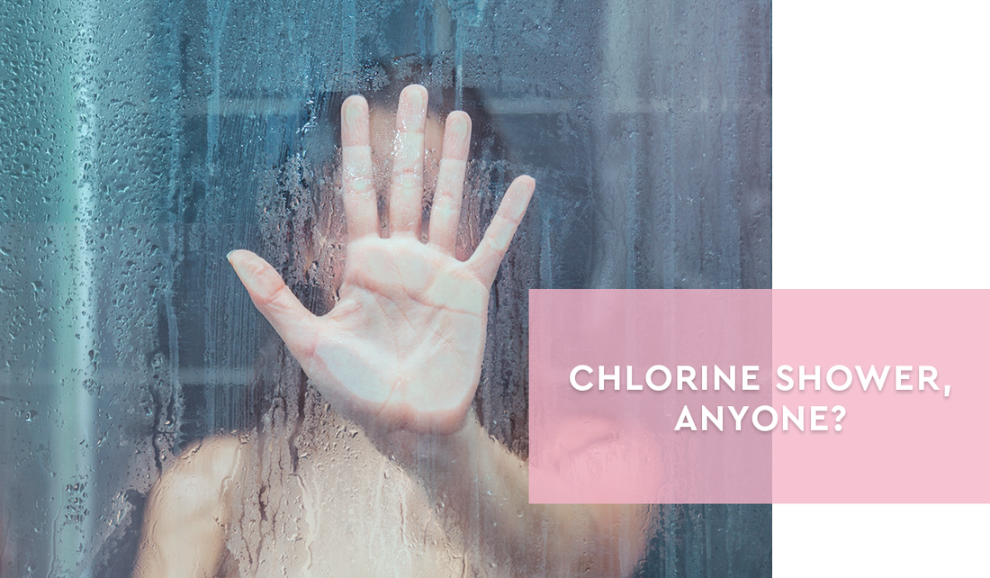 Guide sur le chlore dans l'eau de douche montrant les méthodes de filtration et les effets sur la santé