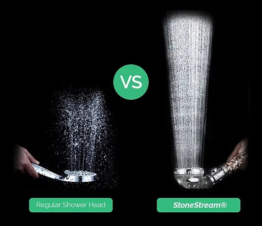 Solving low water pressure at home with a high pressure shower head upgrade