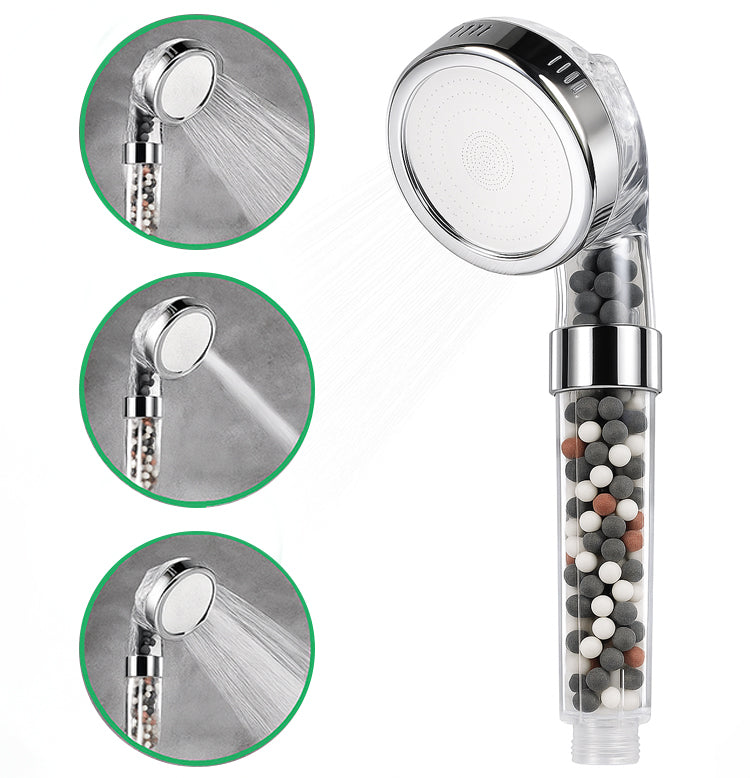 Filtrert ionisk Ecopower-dusjhode, kompatibelt med elektrisk dusj