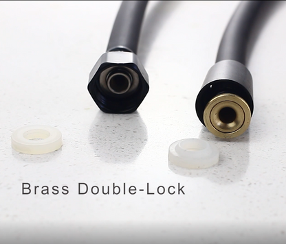 Gratis premium svart slange (1,5 m)