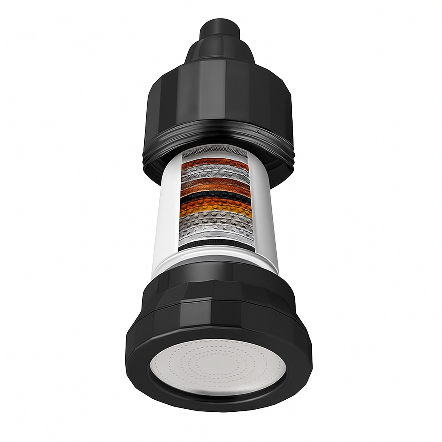 15-trinns filtrering EcoLux veggmontert dusjhode