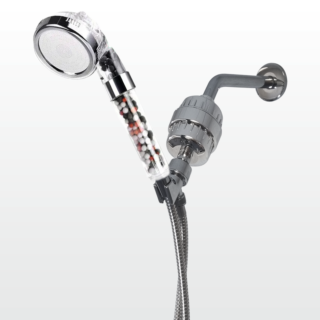 Hard vannfiltreringssett + veggadapter