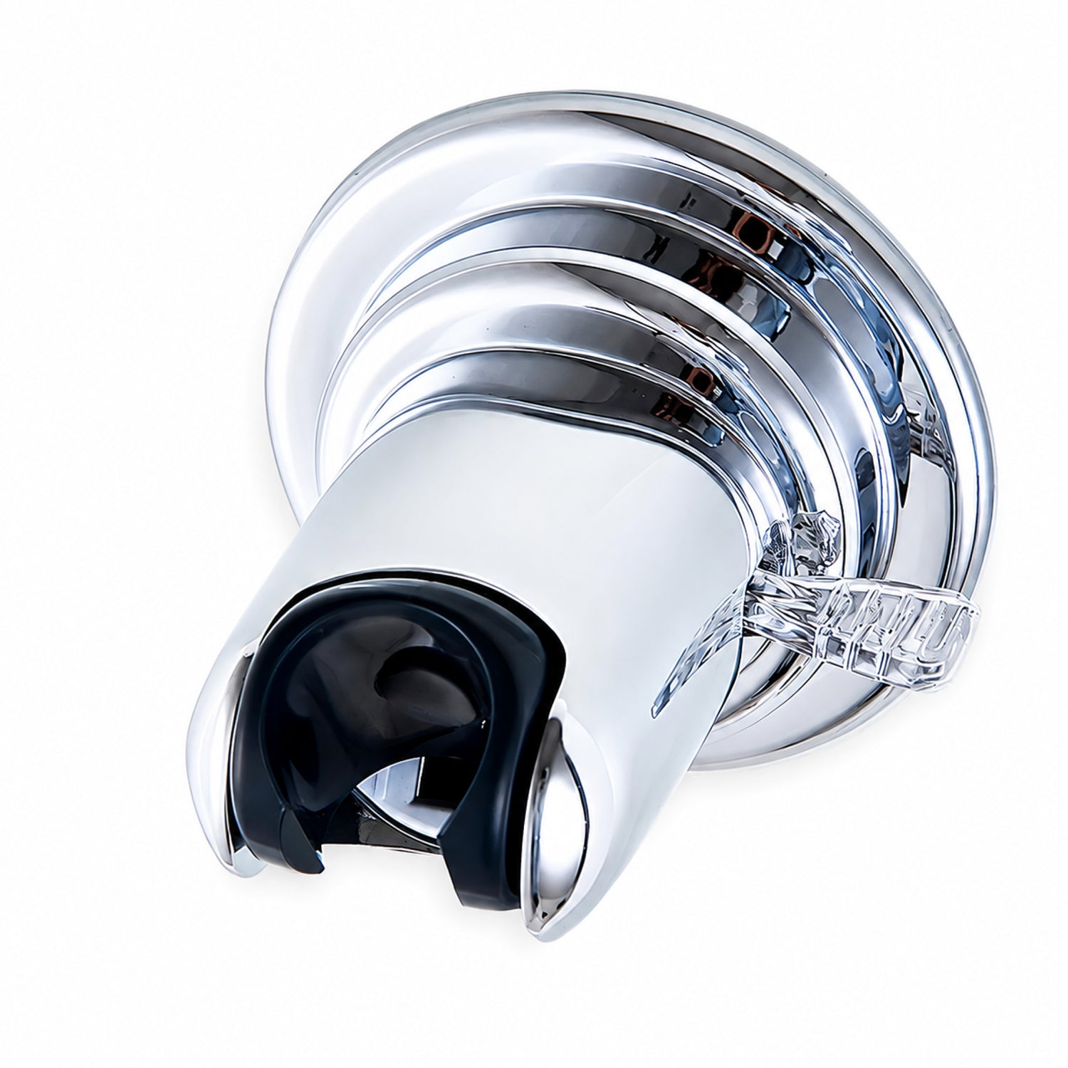 Justerbar sugekoppholder for dusjhode i krom